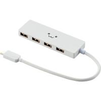 エレコム USB Type-C接続4ポートUSB2.0ハブ  ( U2HC-A429BWF ) | 配管材料プロトキワ