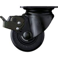 ハンマー 低床重荷重用旋回式ナイロン車輪(ボールベアリング)75mm SP付 ( 545S-NRB75 ) | 配管材料プロトキワ