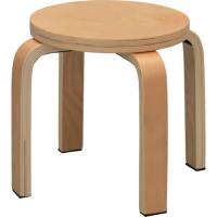 TRUSCO 木製丸椅子ロー 280Φ ナチュラル ( TSHSC280-N ) トラスコ中山(株) | 配管材料プロトキワ