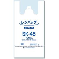 シモジマ レジ袋 レジバッグ SK-45 100枚入り ( 006903504 ) | 配管材料プロトキワ