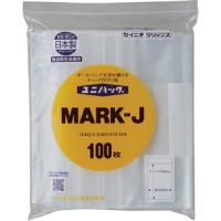 セイニチ 「ユニパック」 MARK-J 340×240×0.04 100枚入  ( MARK-J-100 ) (株)生産日本社 | 配管材料プロトキワ