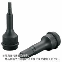 TONE インパクト用セミロングヘキサゴンソケット 17mm ( 4AH-17L75 ) TONE(株) | 配管材料プロトキワ