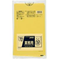 ジャパックス 業務用ポリ袋 70l黄色10枚0.040 ( CY70 ) (株)ジャパックス | 配管材料プロトキワ
