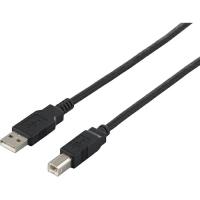 バッファロー USB2.0 A to B ケーブル 1.5m ブラック  ( BU2AB15BK ) (株)バッファロー | 配管材料プロトキワ