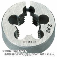TRUSCO 丸ダイス 25径 ユニファイねじ 3/8UNC16 (SKS) ( T25D-3/8UNC16 ) トラスコ中山(株) | 配管材料プロトキワ