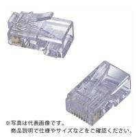 エレコム CAT5E対応RJ45コネクタヨリ線仕様/10個  ( LD-RJ45TY10 ) | 配管材料プロトキワ