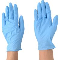 エステー モデルローブニトリル使いきり手袋(粉つき)Lブルー NO981 ( NO981L-B ) エステー(株) | 配管材料プロトキワ