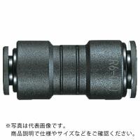 チヨダ チューブ継手 ファイブ異径ユニオン 12×16mm 黒 ( FR12-16U ) 千代田通商(株) | 配管材料プロトキワ