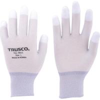 TRUSCO カーボン・ナイロンインナー手袋PU指先コート M ( TGL-9011-M ) トラスコ中山(株) | 配管材料プロトキワ