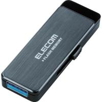 エレコム USB3.0フラッシュ 8GB AESセキュリティ機能付 ブラック ( MF-ENU3A08GBK ) エレコム(株) | 配管材料プロトキワ