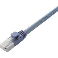 エレコム ツメ折れ防止LANケーブル CAT6準拠 1m ブルー  ( LD-GPT/BU10 ) | 配管材料プロトキワ