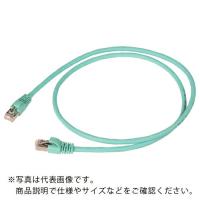 コーニング Cat6A STPパッチコード2m 青緑 ( VOL-6ASFL-L2-TL ) コーニングインターナショナル(株) | 配管材料プロトキワ