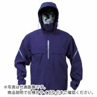 TRUSCO ベンチレーション(通気口)付レインスーツ ネイビー M ( TRW360-55-M ) トラスコ中山(株) | 配管材料プロトキワ