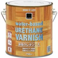 ニッぺ 水性ウレタンニス 750ml エボニーブラック 300N025-750 ( 4976124516245 ) | 配管材料プロトキワ