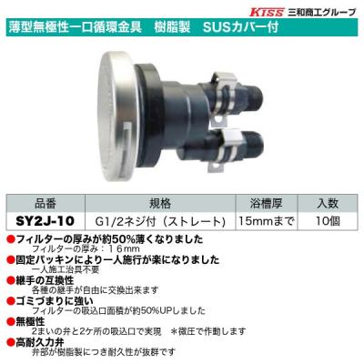 循環金具（その他浴室、浴槽、洗面所設備）｜浴室、浴槽、洗面所｜住宅