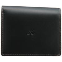 キタムラ 財布 二折財布 ZH0128 チョコ/ベージュステッチ 茶色 62501 