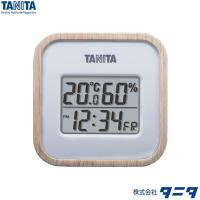タニタ デジタル温湿度計 ＴＴ-５７１ ナチュラル | はかり商店 Yahoo!店
