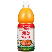 POM ポンジュース オレンジみかん 果汁100％ 800mlペットボトル×6本 えひめ飲料 codeB1 