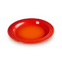 【レジェ・プレート 18cm オレンジ】LECREUSET / ルクルーゼ　お皿　お皿セット　食器皿　おしゃれ　北欧　レジェ　皿　ギフト　プレゼント　送料無料 | Qutia