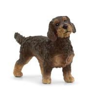 シュライヒ13972 ワイヤーヘアードダックスフント 動物フィギュア | 動物フィギュアの箱庭