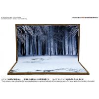 ジオラマシートPRO-EX　冬A1　森　幅364x長さ500mm  片面印刷　1枚　フィギュア　ミニチュア　撮影用背景 | 箱庭技研