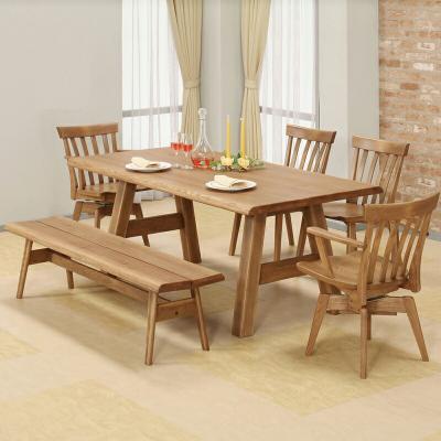 オーク材 ダイニングテーブルと椅子セット 無垢材家具と工芸 箱屋の八代目 - ダイニングセット｜Yahoo!ショッピング