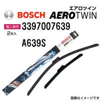 新品 BOSCH エアロツインワイパー アウディ A6 (4G2 C7) 2010年11月-2015年4月 右ハンドル用 A639S 2本入り  送料無料 | ハクライショップ