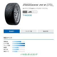 サマータイヤ　ＴＯＹＯ　ＴＩＲＥＳ　ＰＲＯＸＥＳ　Ｒ１Ｒ　トーヨー　プロクセス　アールワンアール　２０５／５０Ｒ１５　８６Ｖ　2本セット | ハマガレネットストア