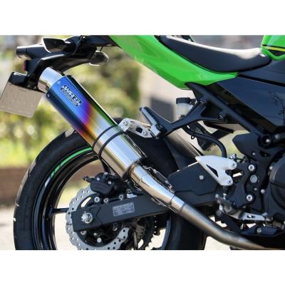 稔　Ninja400　WRSスリップオンマフラー 楽天市場】WR'S ダブルアールズ ラウンドタイプ スリップオン