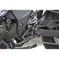 GSX250R バックステップ 4ポジション ブラック OVER（オーバーレーシング） | バイク メンテ館2号店