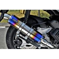 R-EVO マフラー ヒートチタンサイレンサー 政府認証 BMS-R（ビームス） ADV160（8BK-KF54） | バイク メンテ館2号店