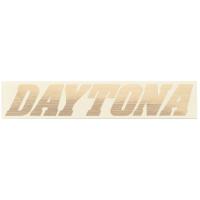 ステッカー ブランドロゴ DAYTONA 抜き文字 155×30mm ヘアラインゴールド DAYTONA（デイトナ） | バイク メンテ館2号店