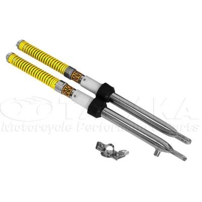 ☆まさ☆オーダーメード 9センチダウンモンキーインナーフォーク☆ Webike | 田中商会(TANAKA) タナカショウカイ モンキー用 油圧式