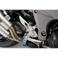 Z1000（14年〜） バックステップ 4ポジション シルバー OVER（オーバーレーシング） | バイク メンテ館2号店