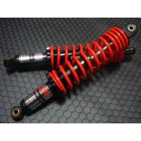 リアショック　330mm 黒/レッド HYBRID シリーズ KN企画 カブ90（CUB） | バイク メンテ館2号店