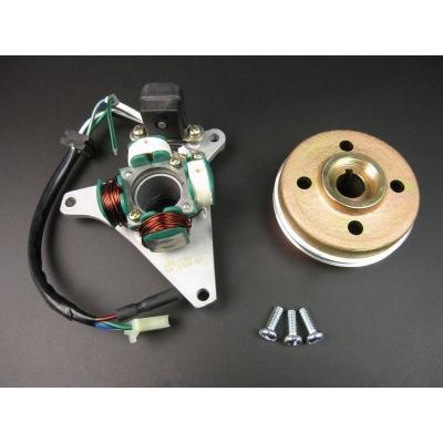 ミニモト製　新品gpx125 アウターローター　ジェネレーター dcr494 軽量アウターロータージェネレーター コンプリートエンジンに