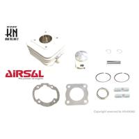 AIRSAL アルミメッキシリンダーキット 49cc（HONDA50cc縦型ディオ系） KN企画 | バイク メンテ館