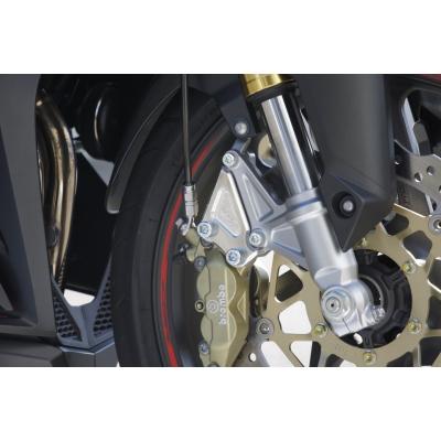 CBR250RR BREMBO 4POT ブレーキキャリパー　前後セット Fキャリパーサポート ブレンボ4P用 BLK CBR250RR ABS | System