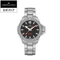 ハミルトン 公式 腕時計 HAMILTON  カーキ ネイビー オープンウォーター オート 46.00MM メタルブレス H77815130 男性 正規品 | ハミルトン公式オンラインストア