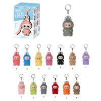 POP MART The Monster PIN for Loveシリーズ - ビニールプラッシュペンダントブラインドボックス(N-Z) | ハナちゃんストア