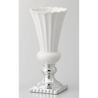 クレイ petiller ペティエ  12Φ26H　WHITE 326-307-173 花器 花瓶 陶器花器 | はなどんやアソシエ