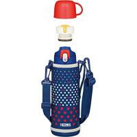 サーモス 水筒 真空断熱2ウェイボトル 1.0L/1.03L ネイビードット FJJ-1000WF NV | Mantendo 良品ヤフー店