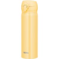 サーモス 水筒 真空断熱ケータイマグ 500ml クリームイエロー 飲み口外せてお手 | Mantendo 良品ヤフー店