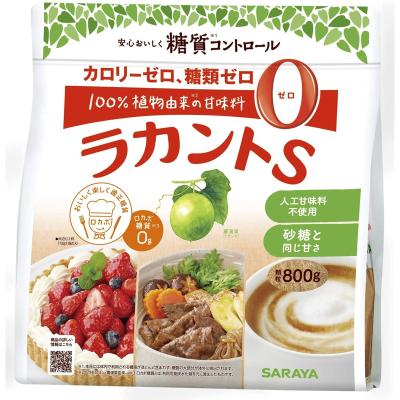ラカントS 顆粒 800g×3袋の商品一覧 通販 - Yahoo!ショッピング