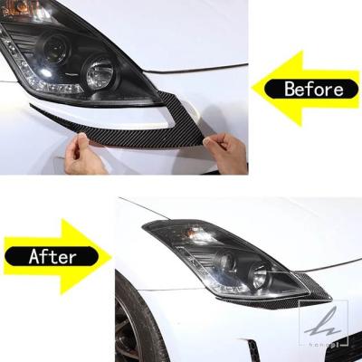 Z33 ヘッドライトカバー シルバー セントラル20」フェアレディZ（Z33）用ライトカバーx左右