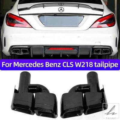 CLS350（W218)ベンツマフラー ベンツ CLSクラス W218 CLS350用リアマフラー 90mm ダブル 左右 FOX製
