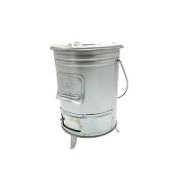 【マルチに使える　缶ストーブ】 キャンプ 暖房 たき火 | ハナサン