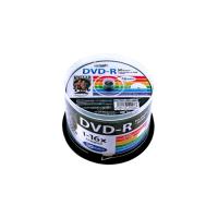 HI DISC　DVD-R 4.7GB 50枚スピンドル 1〜16倍速対応 ワイドプリンタブル　HDDR47JNP50 | ハナテックインテリアショップ