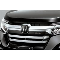 ステップワゴン【無限フロントグリル】新品 黒グリルがド迫力!? ホンダ新型「ステップワゴン」無限仕様初