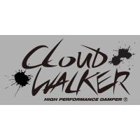 Genb(玄武) 『CLOUD WALKER』 ステッカー ［240ミリ Black］ 品番：ST240CWK | ななこ屋